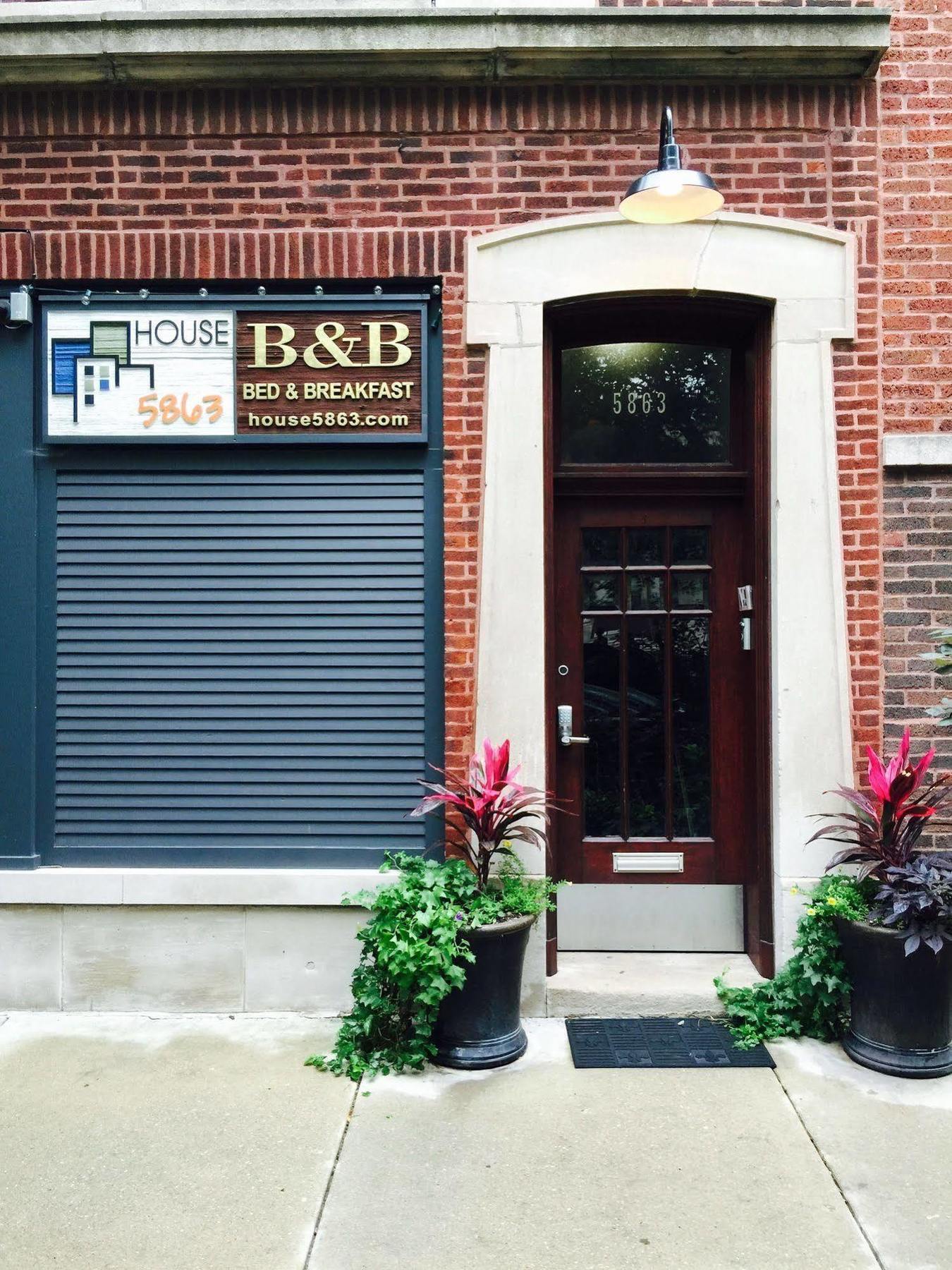 House 5863- Chicago'S Premier Bed And Breakfast المظهر الخارجي الصورة
